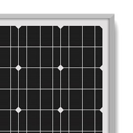 Camping / Travel Use 12V Solar Panel 90W Multicrystalline 1195 x 541 x 30 mm