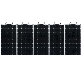 60W 120w 200w SunPower Flexible Solar Panels 22% Efficiency Boat / RV / Vehicle Application